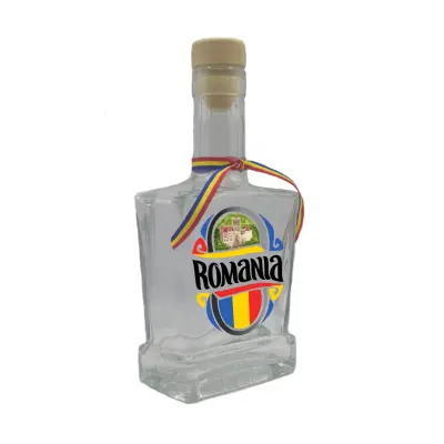 Castelul bran romania, sticla cu mesaj plata, 500 ml, model divgs179 11